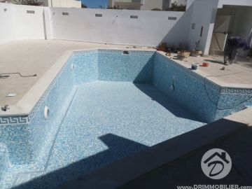 Réception Piscine au zone touristique MIDOUN -                            Vente
                           Notre Chantiers Djerba